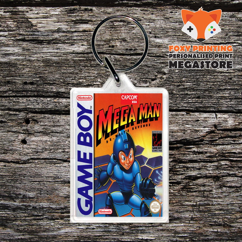 Megaman Gameboy Gaming Keyring
