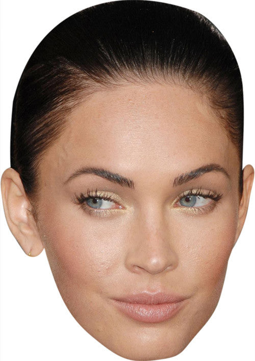 Megan Fox MH -2- 2017 Celebrity Face Mask Fancy Dress Cardboard Costume Mask
