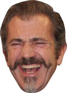 Mel Gibson Movie Face Mask FANCY DRESS HEN BIRTHDAY PARTY FUN STAG DO HEN
