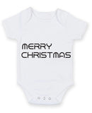 Merry Christmas Xmas Tree Baby Grow Bodysuit