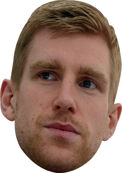 Mertesacker 2 Face Mask – Fancy Dress Cardboard Costume Mask