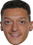 Mesut Ozil TV STAR Celebrity Face Mask Fancy Dress Cardboard Costume Mask