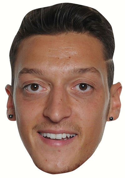 Mesut Ozil Footballer 2 Celebrity Face Mask Fancy Dress Cardboard Costume Mask