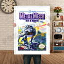 Metal Mech Retro GAME INSPIRED THEME Nintendo NES Gaming A4 A3 A2 Or A1 Poster Art 392