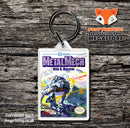 Metal Gear Retro NES Game Cover Art Gaming Keyring