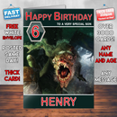Personalised Metro Exodus E3 Inspired Style Game Kids Inspired Birthday Card (SA)