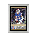 Micah Hyde 1 Limited Edition Football Signed Print - American Footballer