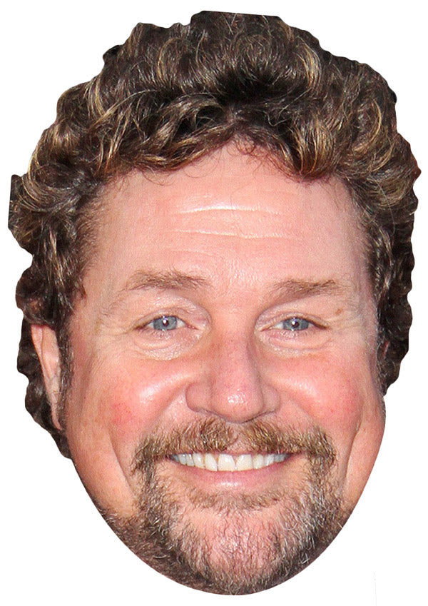 MICHAEL BALL JB - Music Star Fancy Dress Cardboard Celebrity Party Face Mask
