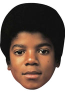 MICHAEL JACKSON JACKSON FIVE JB - Music Star Fancy Dress Cardboard Celebrity Party Face Mask