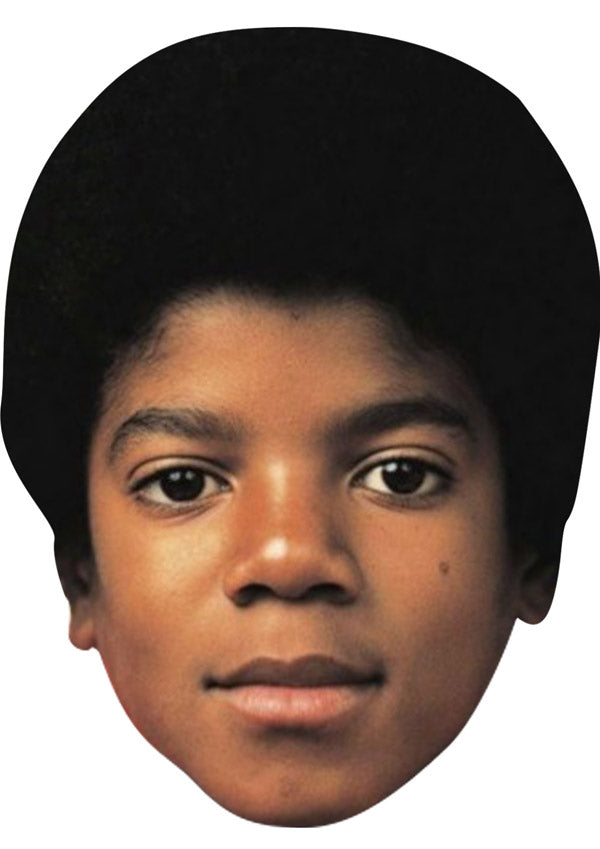 MICHAEL JACKSON JACKSON FIVE JB - Music Star Fancy Dress Cardboard Celebrity Party Face Mask