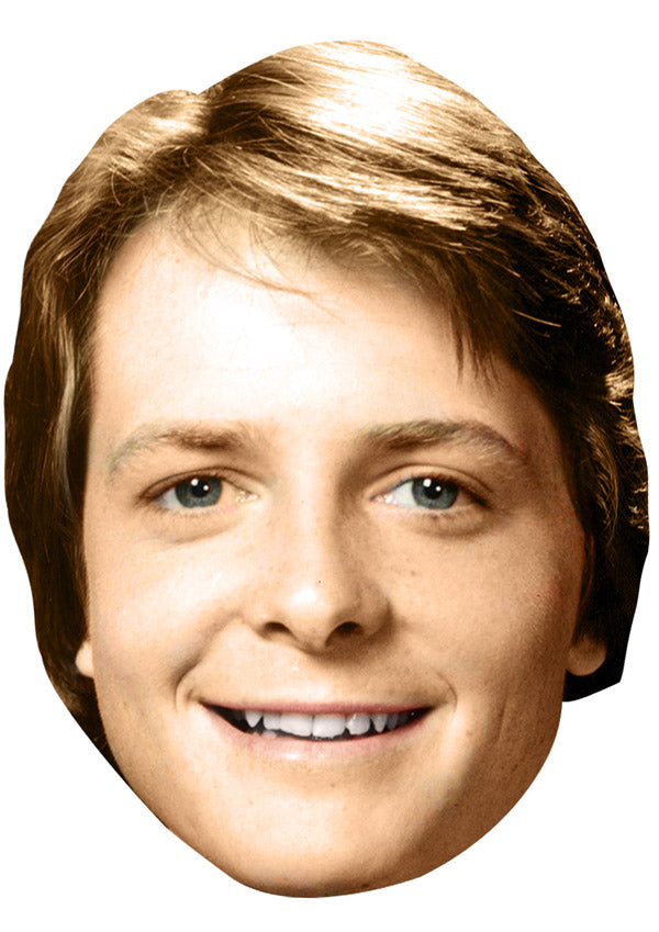 Michael J fox young-01 JB Actor Movie Tv Celebrity Party Face Mask