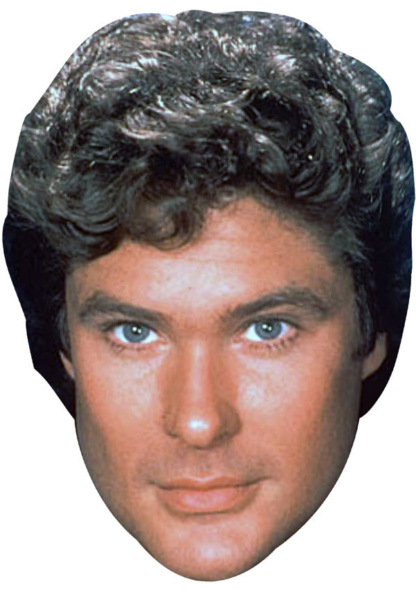 Michael Knight Face Mask – Fancy Dress Cardboard Costume Mask