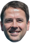 MICHAEL OWEN JB - Footballer Fancy Dress Cardboard Celebrity Party Face Mask