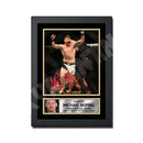 Michael Bisping 2 Limited Edition MMA Wrestler Signed Print - MMA Wrestling