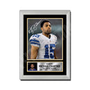 Michael Crabtree 1 Limited Edition Football Signed Print - American Footballer