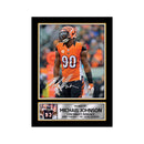 MICHAEL JOHNSON 2 - 1 Limited Edition Football Player Signed Print - Football