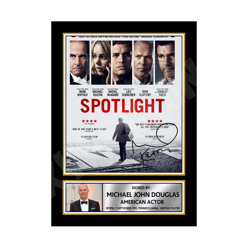 Michael Keaton 2 Limited Edition Movie Signed Print