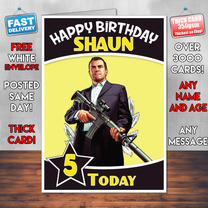 Personalised Birthday Card