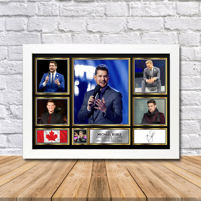 Michael Buble Limited Edition Signed Print