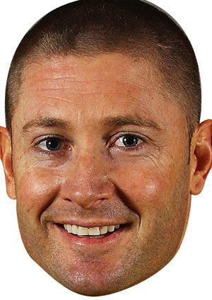 Michael Clarke CRICKET Celebrity Face Mask Fancy Dress Cardboard Costume Mask