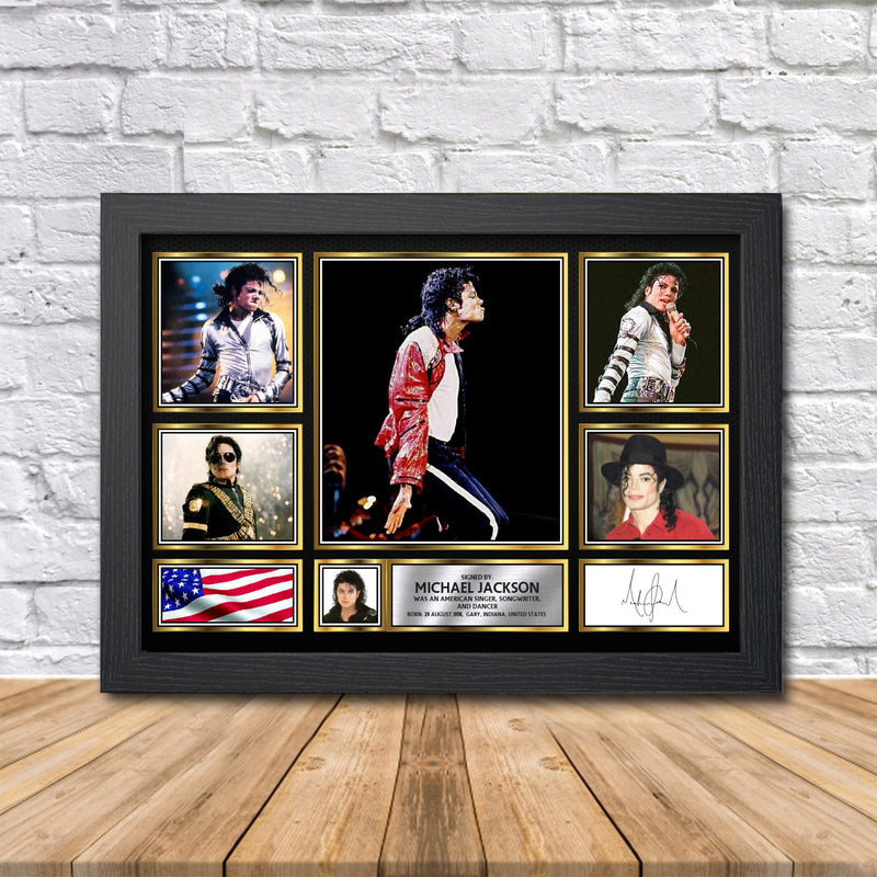 Michael Jackson Limited Edition Signed Print