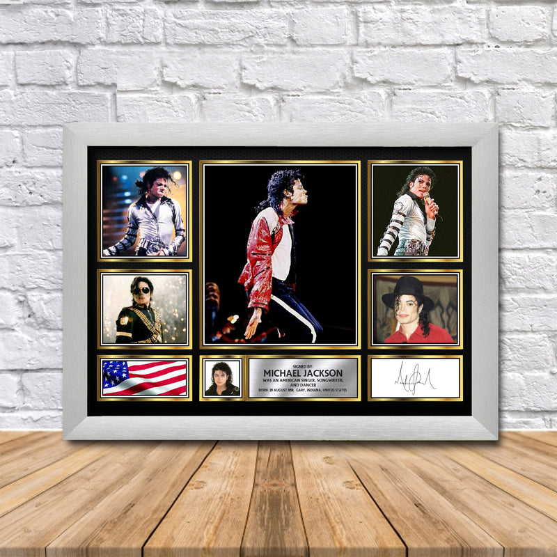 Michael Jackson Limited Edition Signed Print