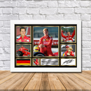 Michael Schumacher Limited Edition Signed Print