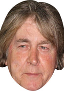 Mick Taylor Celebrity Face Mask Fancy Dress Cardboard Costume Mask