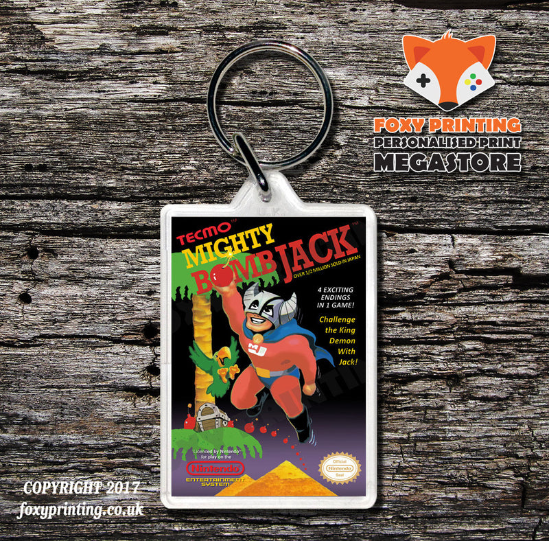 Might And Magic Retro NES Game Cover Art Gaming Keyring