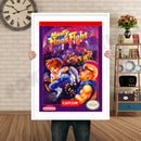 Mighty Final Fight Retro GAME INSPIRED THEME Nintendo NES Gaming A4 A3 A2 Or A1 Poster Art 399