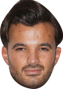 Michael Hassini 2020 Dress Cardboard Celebrity Party Face Mask