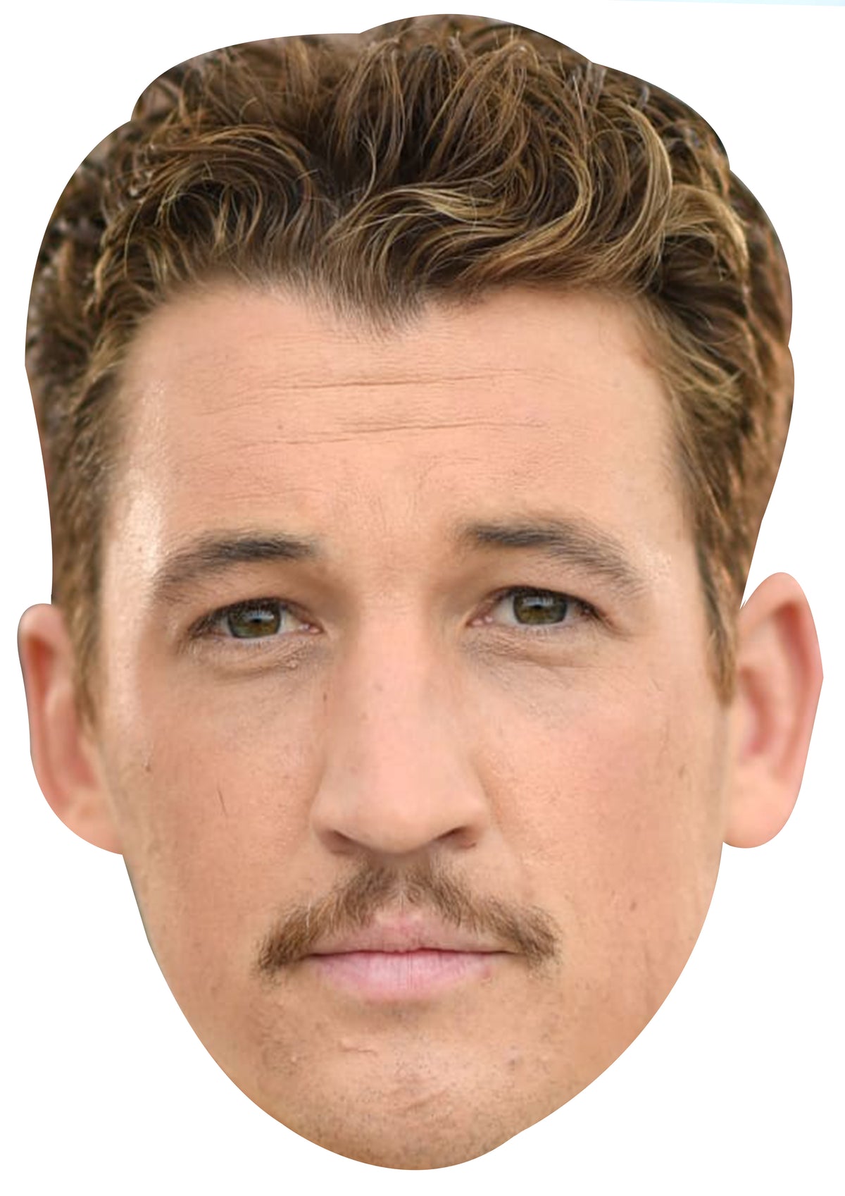 Miles Teller Face Mask – Fancy Dress Cardboard Costume Mask – Miles Teller Face Mask