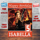 Milla Jovovich Ruby Rose Resident Evil The Final Chapter Theme Style Personalised Kids Inspired Movie Birthday Card (SA)
