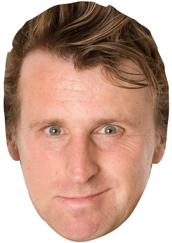 MILTON JONES JB - Funny Comedian Fancy Dress Cardboard Celebrity Party Face Mask