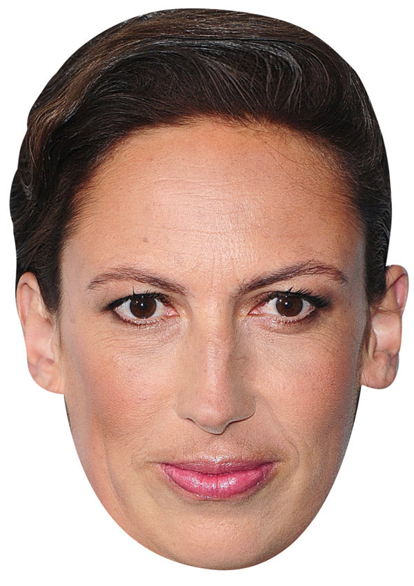 MIRANDA HART JB - Funny Comedian Fancy Dress Cardboard Celebrity Party Face Mask