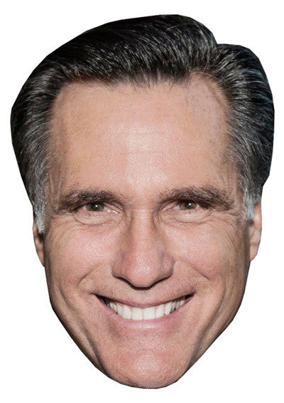 Mitt Romney Celebrity Face Mask Fancy Dress Cardboard Costume Mask
