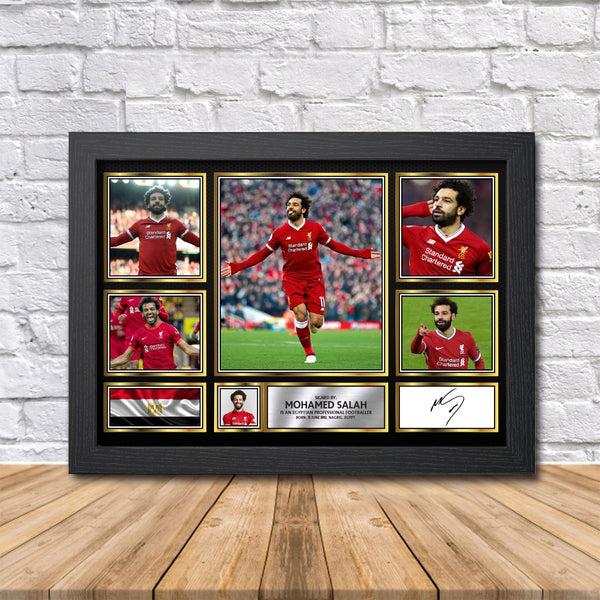 Mohamed Salah Printed Signature Print