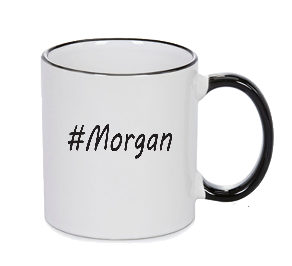 Personalised Your CUSTOM Name Morgan Printed Mug – printed mug product image 1