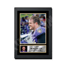Morgan Cox 2 Limited Edition Football Signed Print - American Footballer