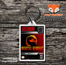 Mortal Kombat Game Inspired Retro Gaming Keyring