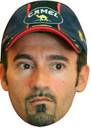 Motorbiker Mask SPORTS Celebrity Face Mask Fancy Dress Cardboard Costume Mask