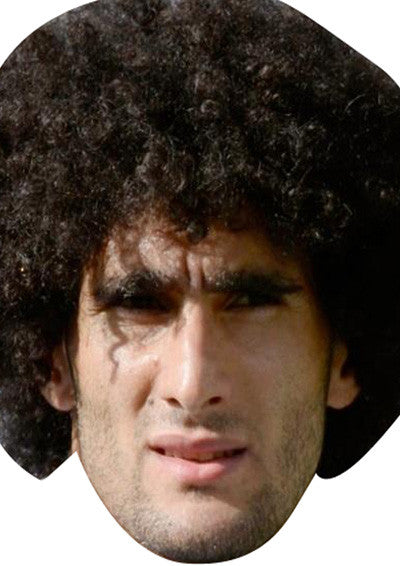 Mouroan Fellani FOOTBALL 2018 Celebrity Face Mask Fancy Dress Cardboard Costume Mask