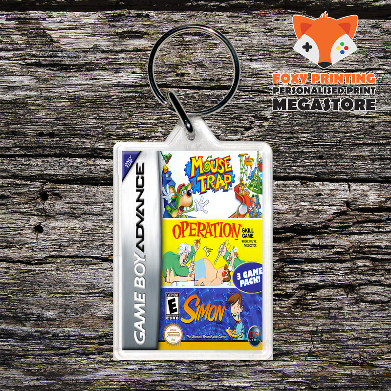 Mouse Trap - Operation - Simon Retro Gaming Keyring