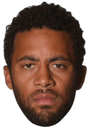 Moussa Dembele Face Mask – Fancy Dress Cardboard Costume Mask