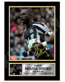 Moussa SISSOKO 2 Limited Edition Football Player Signed Print - Football