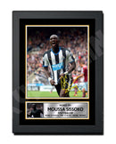 Moussa SISSOKO (1) Limited Edition Football Player Signed Print - Football