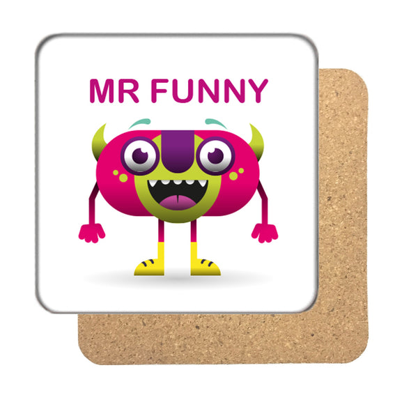 Mr Funny Drinks Coaster