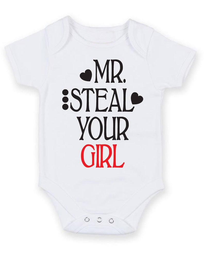 Mr Steal Your Girl Baby Grow Bodysuit