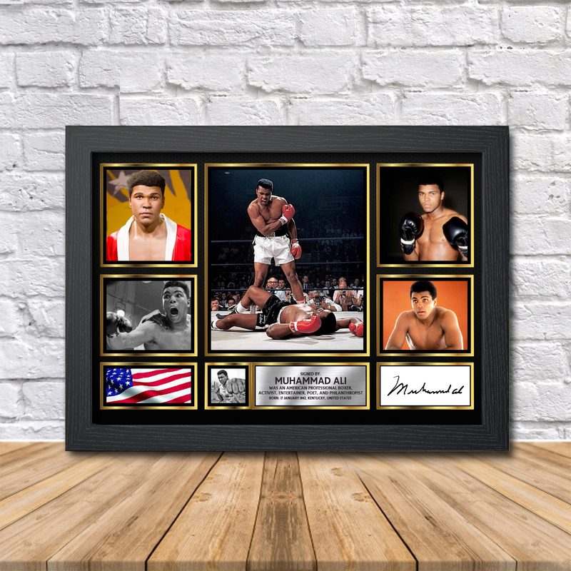 Muhammad Ali Limited Edition Signed Print