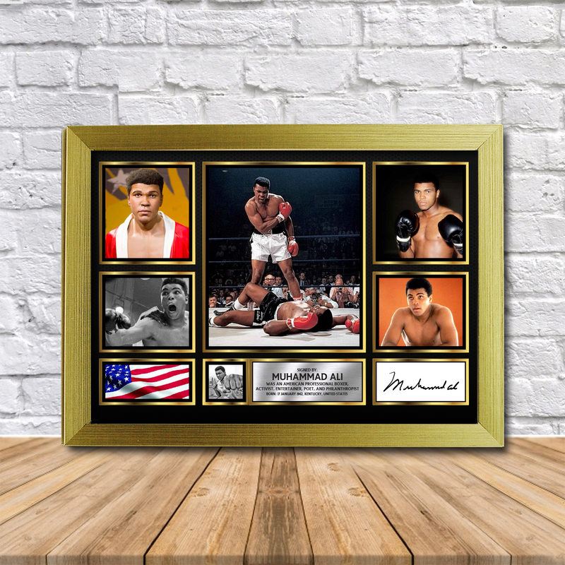 Muhammad Ali Limited Edition Signed Print